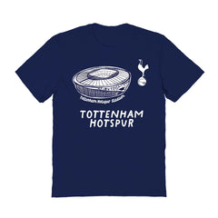 Tottenham Hotspur Vive La Fete Women's Stadium Style T-Shirts - Navy