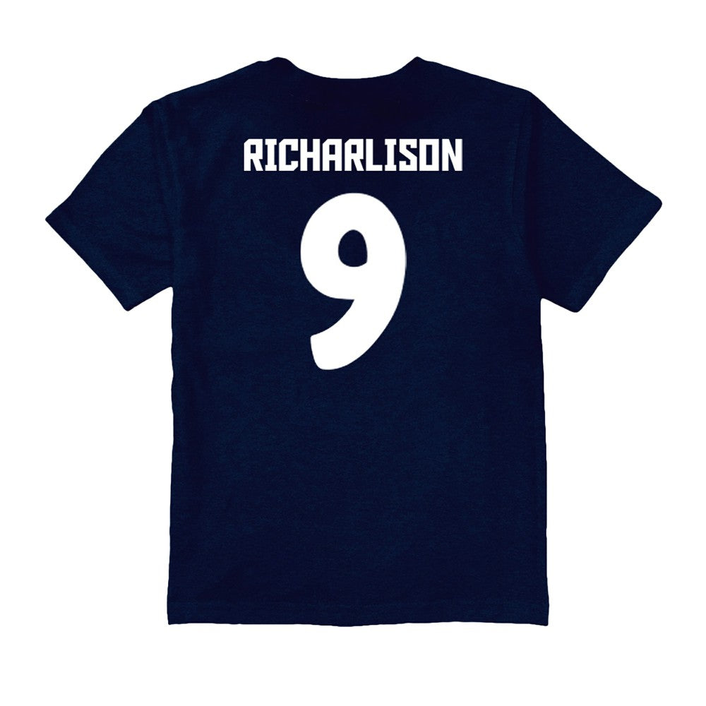 Richarlison Tottenham Hotspur Vive La Fete Youth Player Name & Number Color Badge T-Shirts - Navy