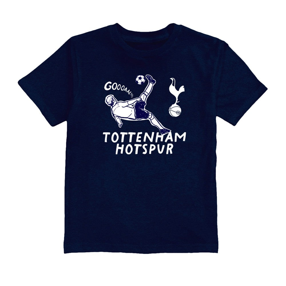 Richarlison Tottenham Hotspur Vive La Fete Youth Player Name & Number Chilena Style T-Shirts - Navy