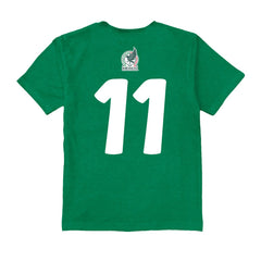 Santiago Gimenez Mexico National Team Vive La Fete Youth Player Name & Number Chilena Style T-Shirts - Green