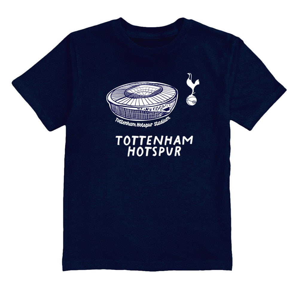 Richarlison Tottenham Hotspur Vive La Fete Youth Player Name & Number Stadium Style T-Shirts - Navy