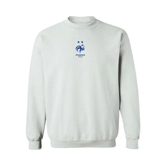 France National Team Vive La Fete Women's Color Badge Sweatshirt - White