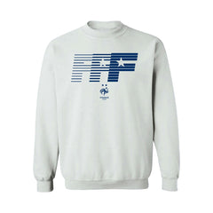 France National Team Vive La Fete Women's FFF Logo Sweatshirt - White
