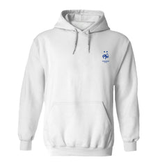 France National Team Vive La Fete Women's Color Badge Fleece Hoodie - White