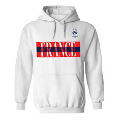 France National Team Vive La Fete Women's Hoodie - White