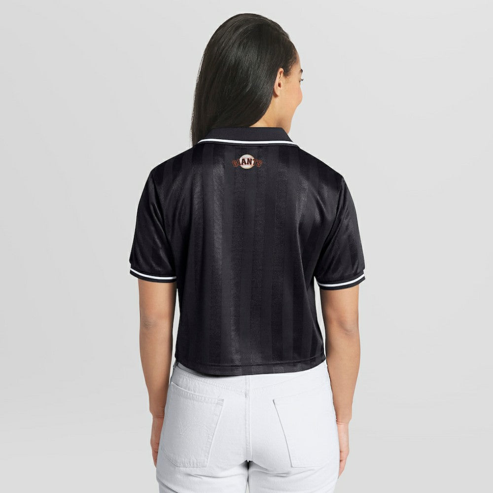 San Francisco Giants WEAR by Erin Andrews Women's Cropped Polo Lifestyle