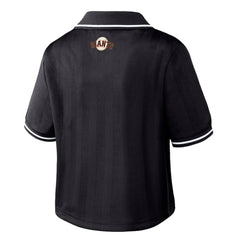 San Francisco Giants WEAR by Erin Andrews Women's Cropped Polo Lifestyle
