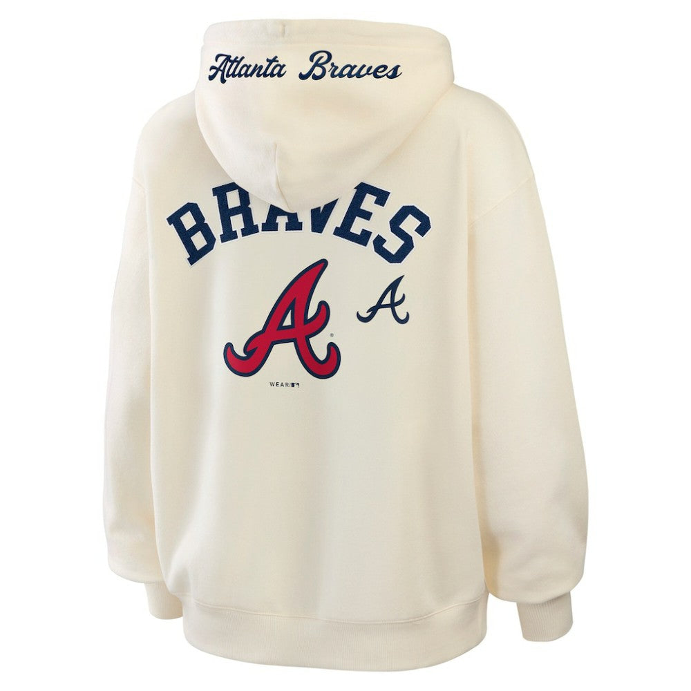 Atlanta Braves WEAR by Erin Andrews Women's Full-Zip Hoodie Clearance