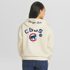 Chicago Cubs WEAR by Erin Andrews Women's Full-Zip Hoodie Lifestyle