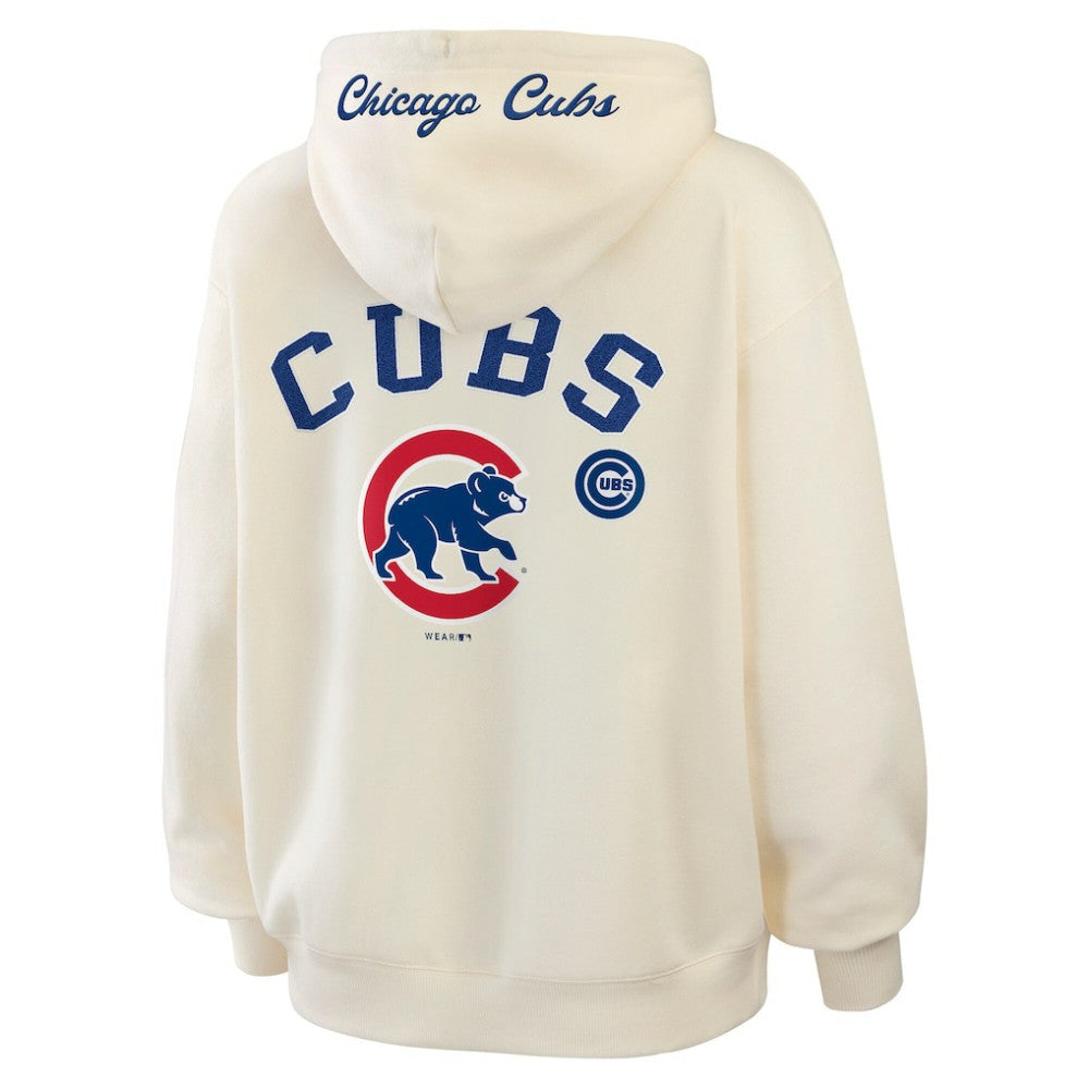 Chicago Cubs WEAR by Erin Andrews Women's Full-Zip Hoodie Lifestyle
