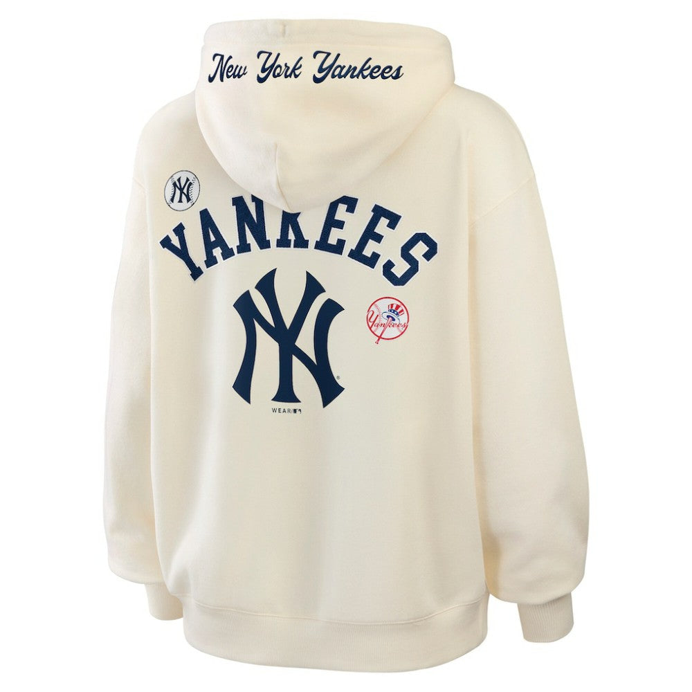 New York Yankees WEAR by Erin Andrews Women's Full-Zip Hoodie Lifestyle