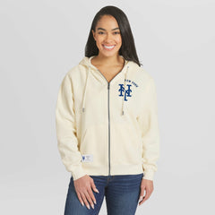 New York Mets WEAR by Erin Andrews Women's Full-Zip Hoodie Near Me