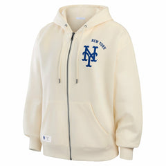 New York Mets WEAR by Erin Andrews Women's Full-Zip Hoodie Near Me