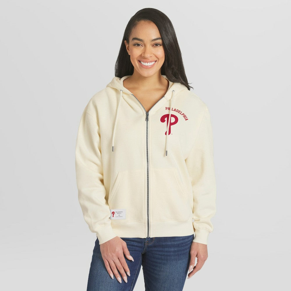 Philadelphia Phillies WEAR by Erin Andrews Women's Full-Zip Hoodie discount
