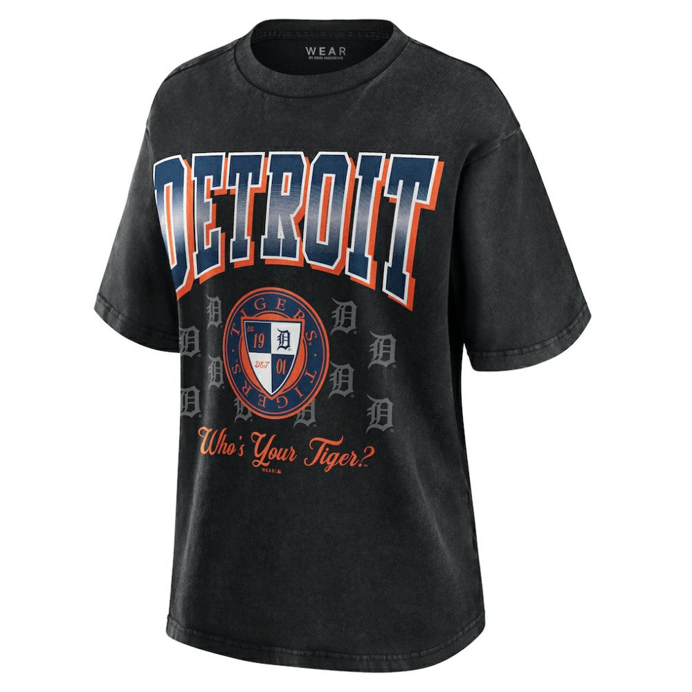 Detroit Tigers WEAR by Erin Andrews Women's Oversized Boyfriend T-Shirt Near Me