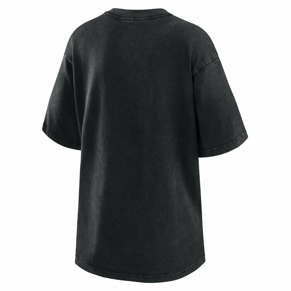 Milwaukee Brewers WEAR by Erin Andrews Women's Oversized Boyfriend T-Shirt On Sale
