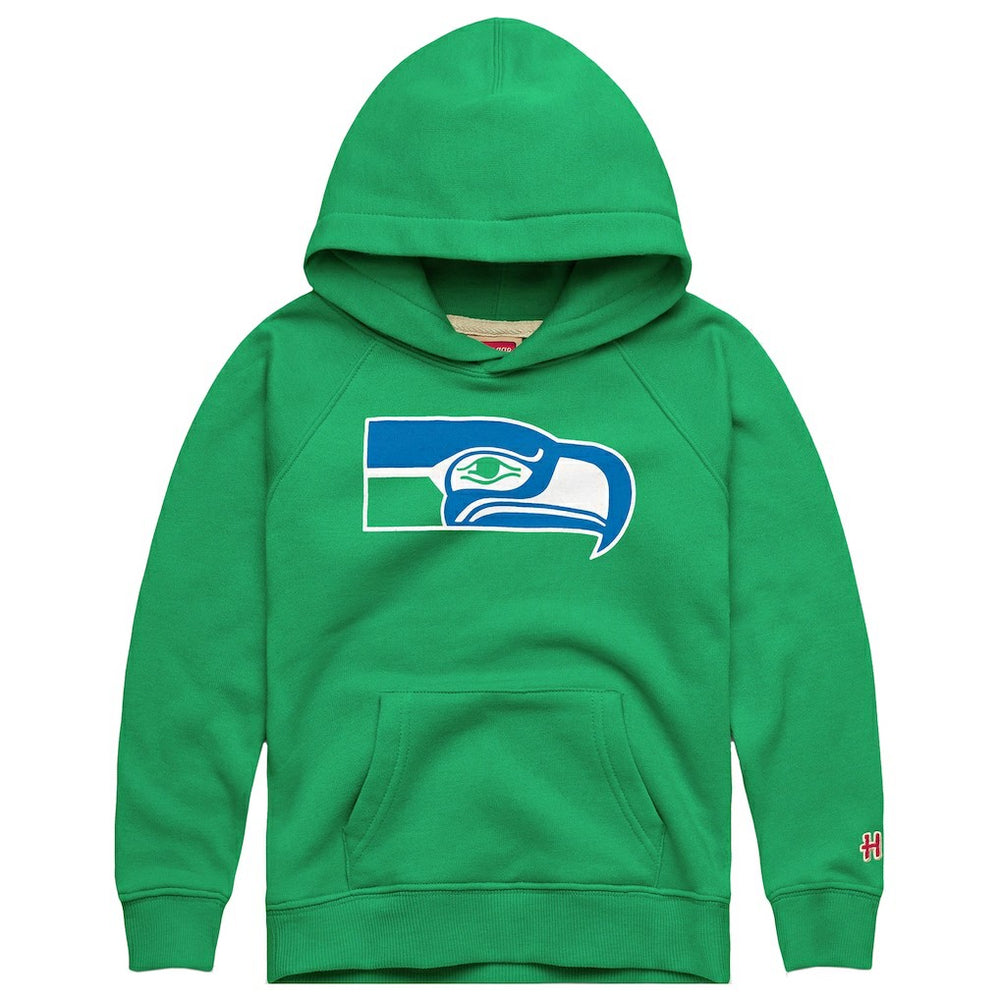 Seattle Seahawks Homage Youth '76 Season Tri-Blend Hoodie Green - NFL