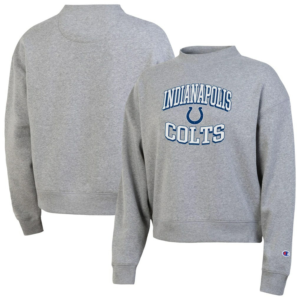 Indianapolis Colts Champion Women's Triumph Tri-Blend Sweatshirt Gray - NFL
