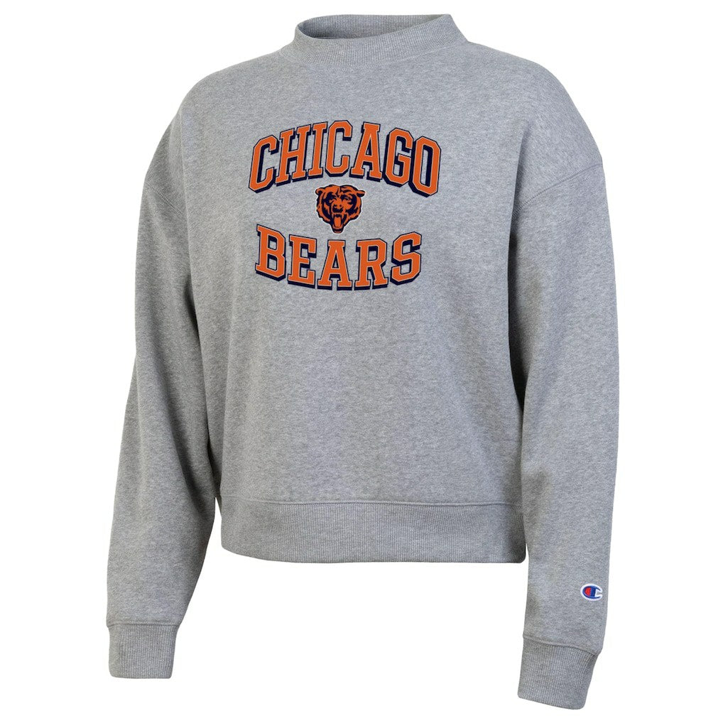 Chicago Bears Champion Women's Triumph Tri-Blend Sweatshirt Gray - NFL