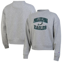 Philadelphia Eagles Champion Women's Triumph Tri-Blend Sweatshirt Gray - NFL