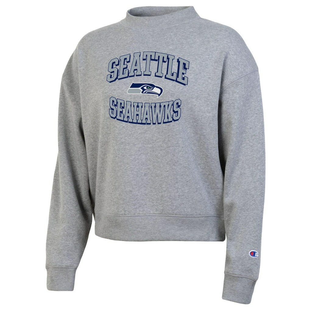 Seattle Seahawks Champion Women's Triumph Tri-Blend Sweatshirt Gray - NFL