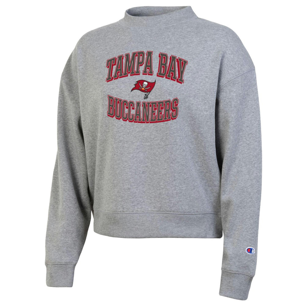 Tampa Bay Buccaneers Champion Women's Triumph Tri-Blend Sweatshirt Gray - NFL