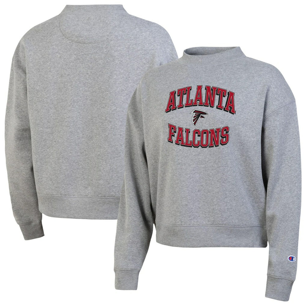 Atlanta Falcons Champion Women's Triumph Tri-Blend Sweatshirt Gray - NFL
