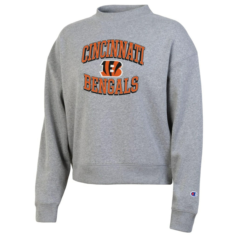 Cincinnati Bengals Champion Women's Triumph Tri-Blend Sweatshirt Gray - NFL