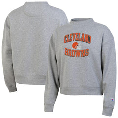 Cleveland Browns Champion Women's Triumph Tri-Blend Sweatshirt Gray - NFL
