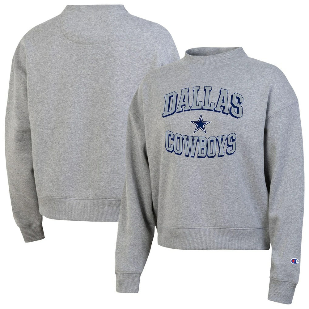 Dallas Cowboys Champion Women's Triumph Tri-Blend Sweatshirt Gray - NFL