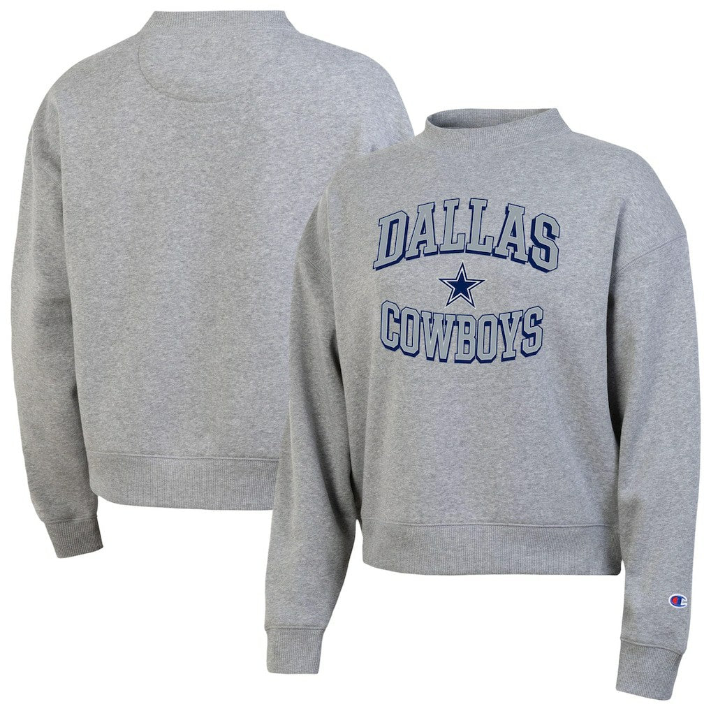 Dallas Cowboys Champion Women's Triumph Tri-Blend Sweatshirt Gray - NFL