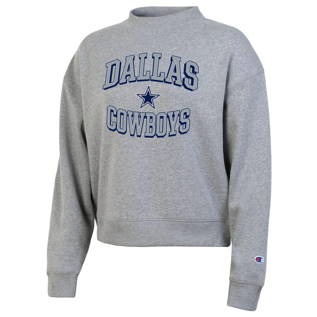 Dallas Cowboys Champion Women's Triumph Tri-Blend Sweatshirt Gray - NFL