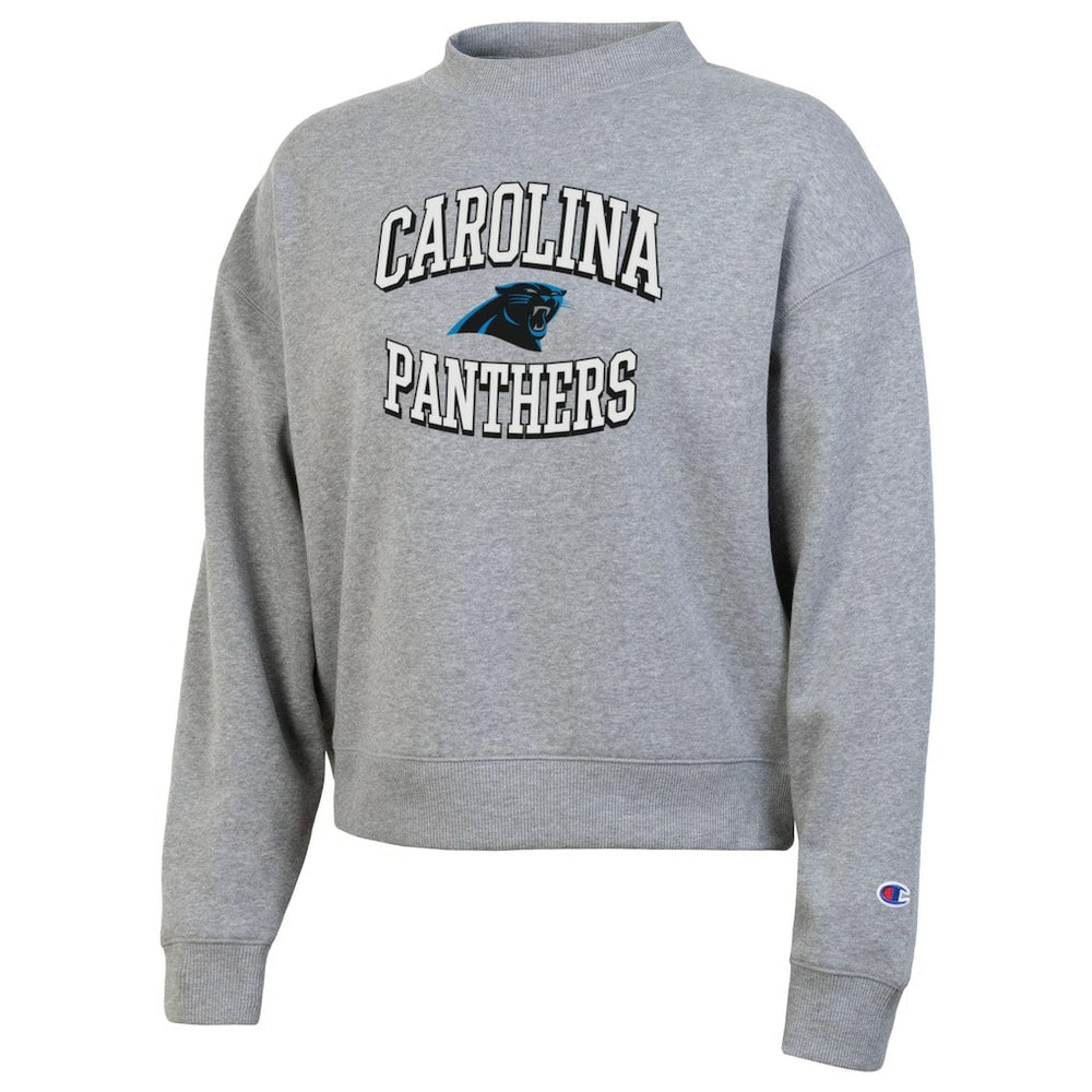 Carolina Panthers Champion Women's Triumph Tri-Blend Sweatshirt Gray - NFL