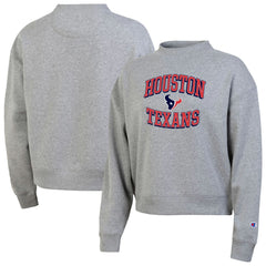 Houston Texans Champion Women's Triumph Tri-Blend Sweatshirt Gray - NFL