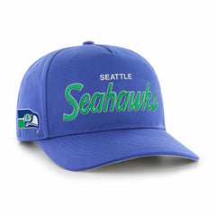 Seattle Seahawks '47 Crosstown Throwback Hitch Adjustable Hat Royal - 47 brand