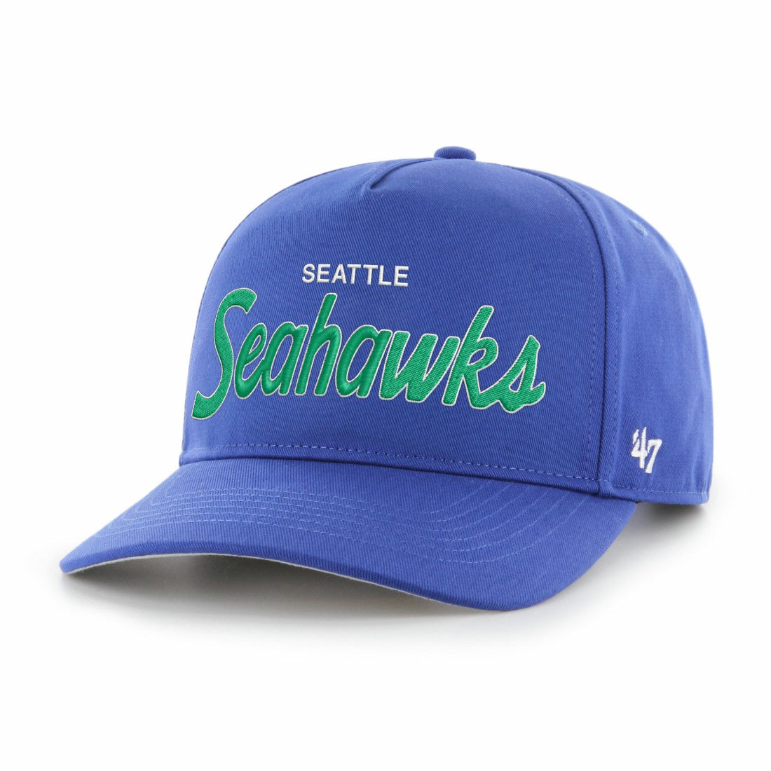 Seattle Seahawks '47 Crosstown Throwback Hitch Adjustable Hat Royal - 47 brand