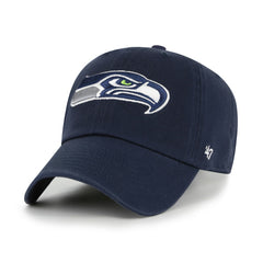 Seattle Seahawks '47 Clean Up Adjustable Hat College Navy - 47 brand