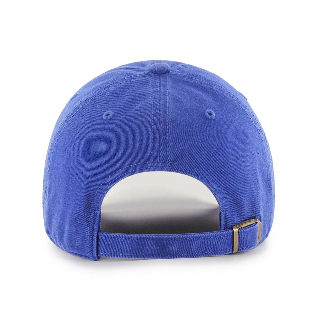 New England Patriots '47 Throwback Clean Up Adjustable Hat Royal - 47 brand