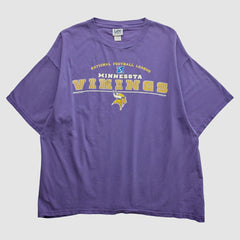 Minnesota Vikings Lee Apparel 2000s T-shirt Purple Vintage - Fanatics