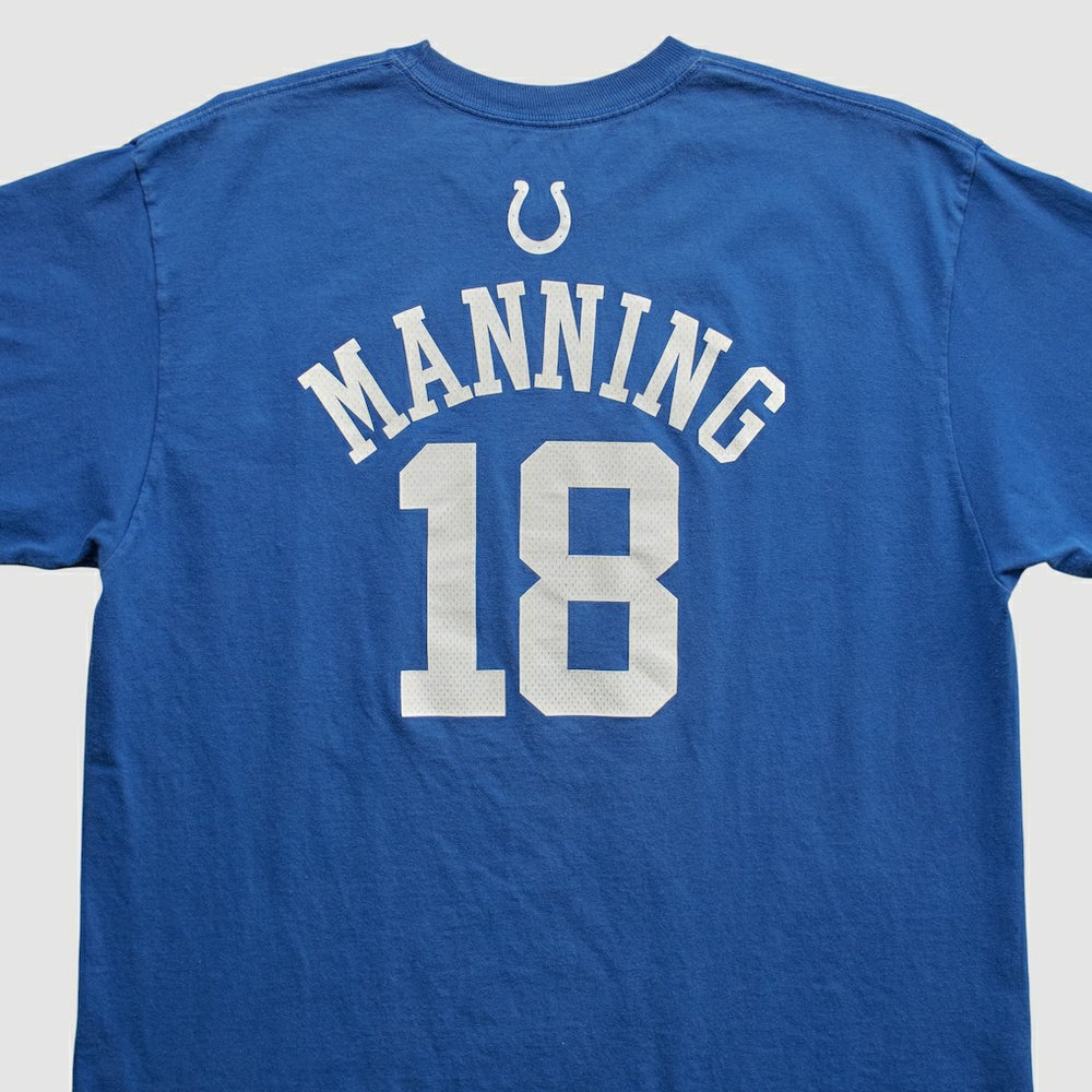 Indianapolis Colts Reebok 2010s T-shirt Blue Vintage - Fanatics
