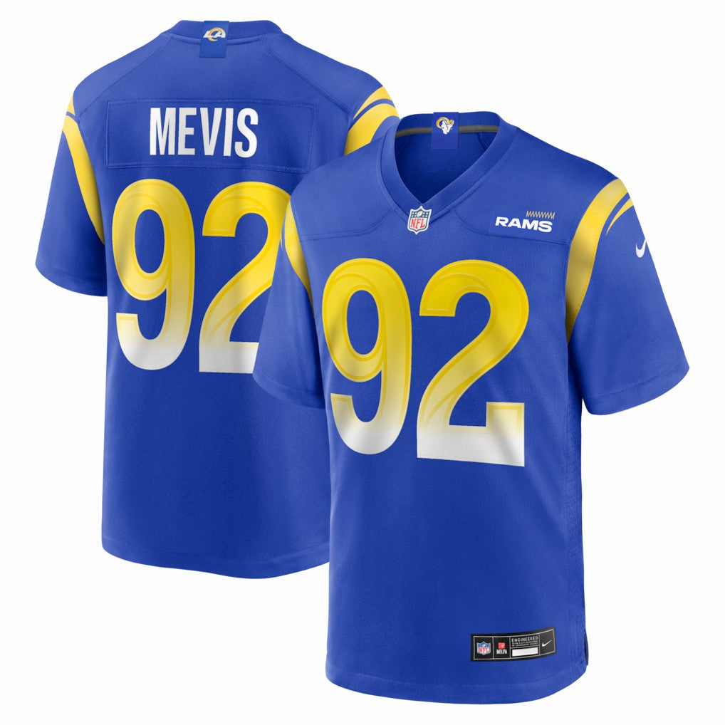 Harrison Mevis Los Angeles Rams Team Game Jersey Royal - Nike
