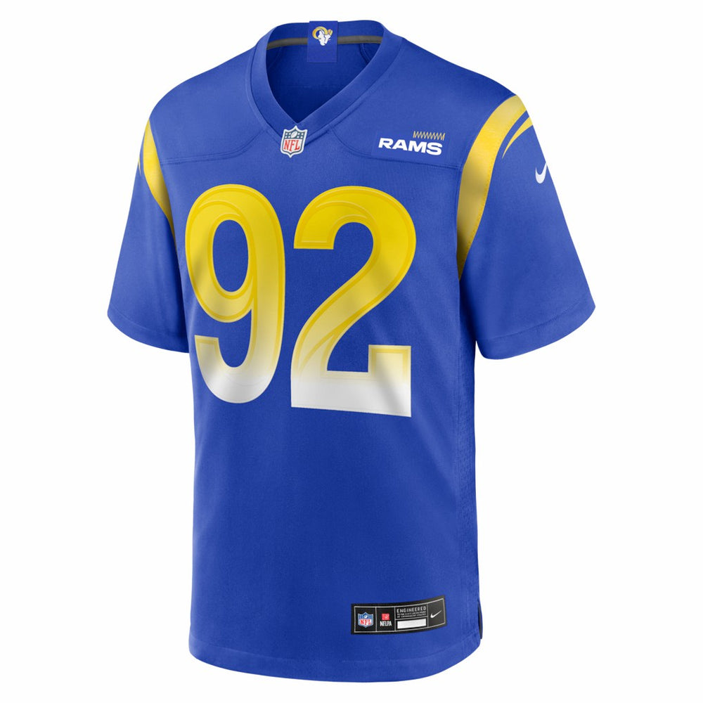 Harrison Mevis Los Angeles Rams Team Game Jersey Royal - Nike