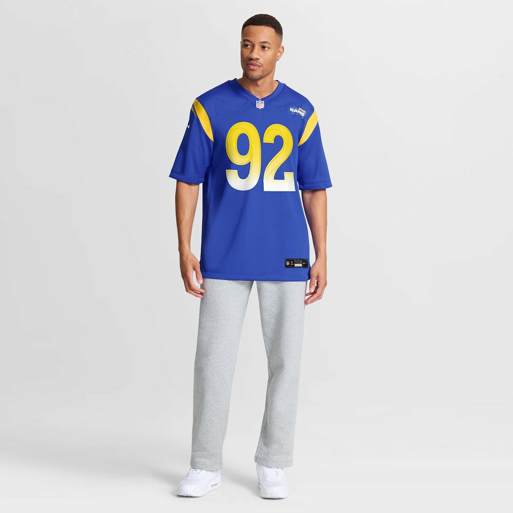 Harrison Mevis Los Angeles Rams Team Game Jersey Royal - Nike
