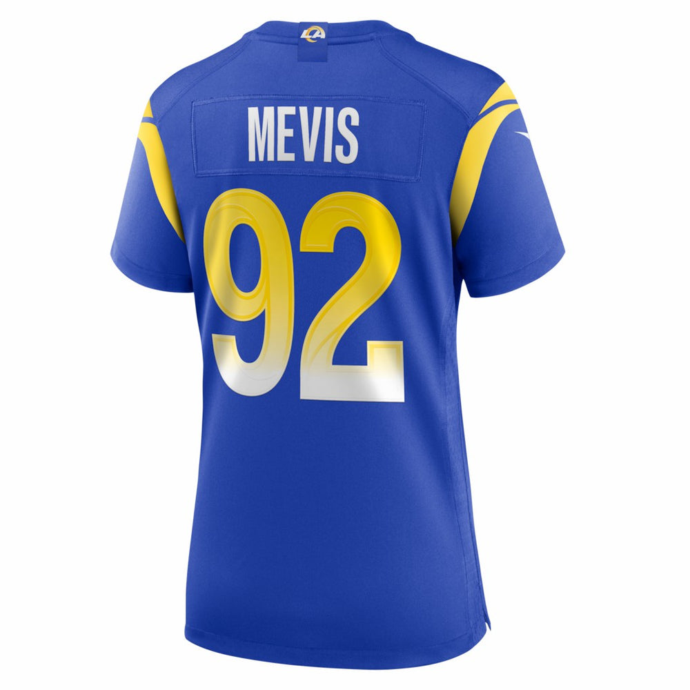 Harrison Mevis Los Angeles Rams Women's Team Game Jersey Royal - Nike