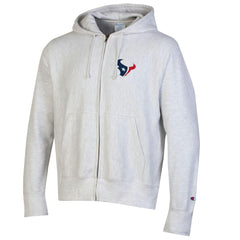 Houston Texans Champion Reverse Weave Full-Zip Hoodie Gray - NFL