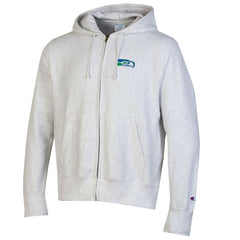 Seattle Seahawks Champion Reverse Weave Full-Zip Hoodie Gray - NFL