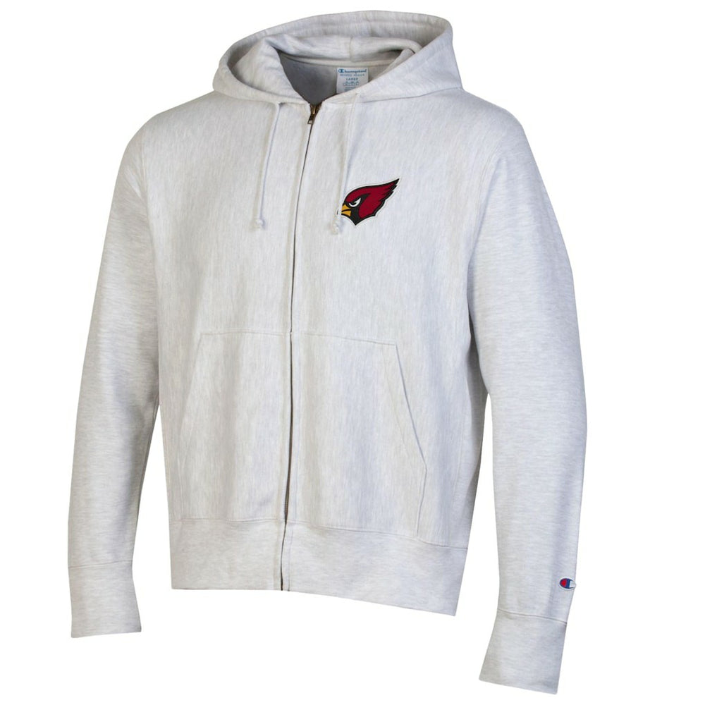 Arizona Cardinals Champion Reverse Weave Full-Zip Hoodie Gray - NFL