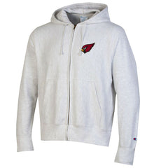 Arizona Cardinals Champion Reverse Weave Full-Zip Hoodie Gray - NFL