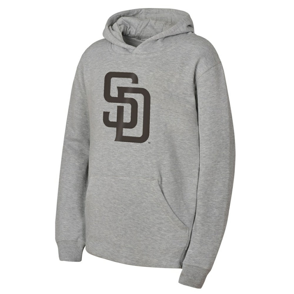 San Diego Padres Outerstuff Youth Primary Logo Fleece Hoodie discount