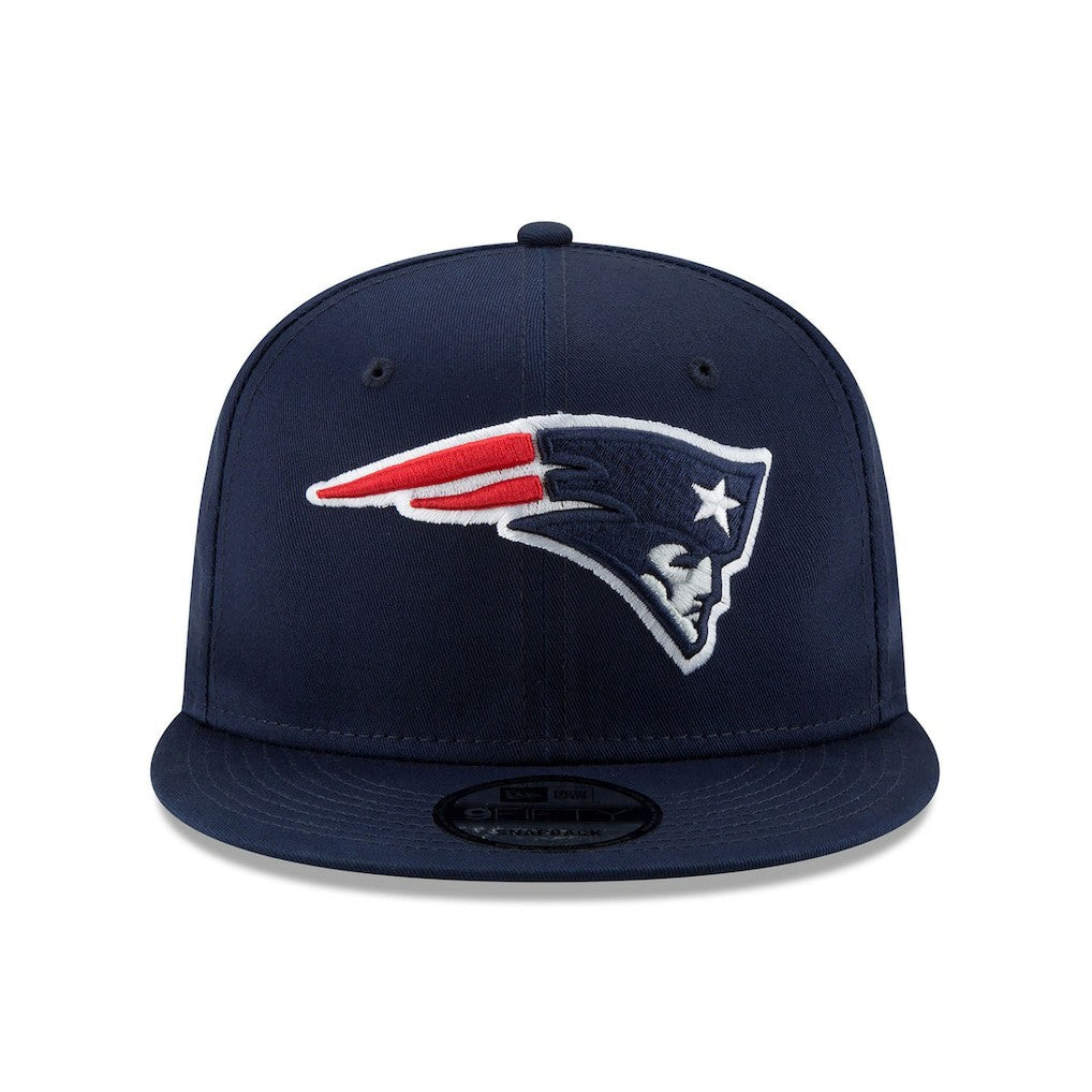 New England Patriots New Era Super Bowl LX Side Patch 9FIFTY Snapback Hat Navy - NFL